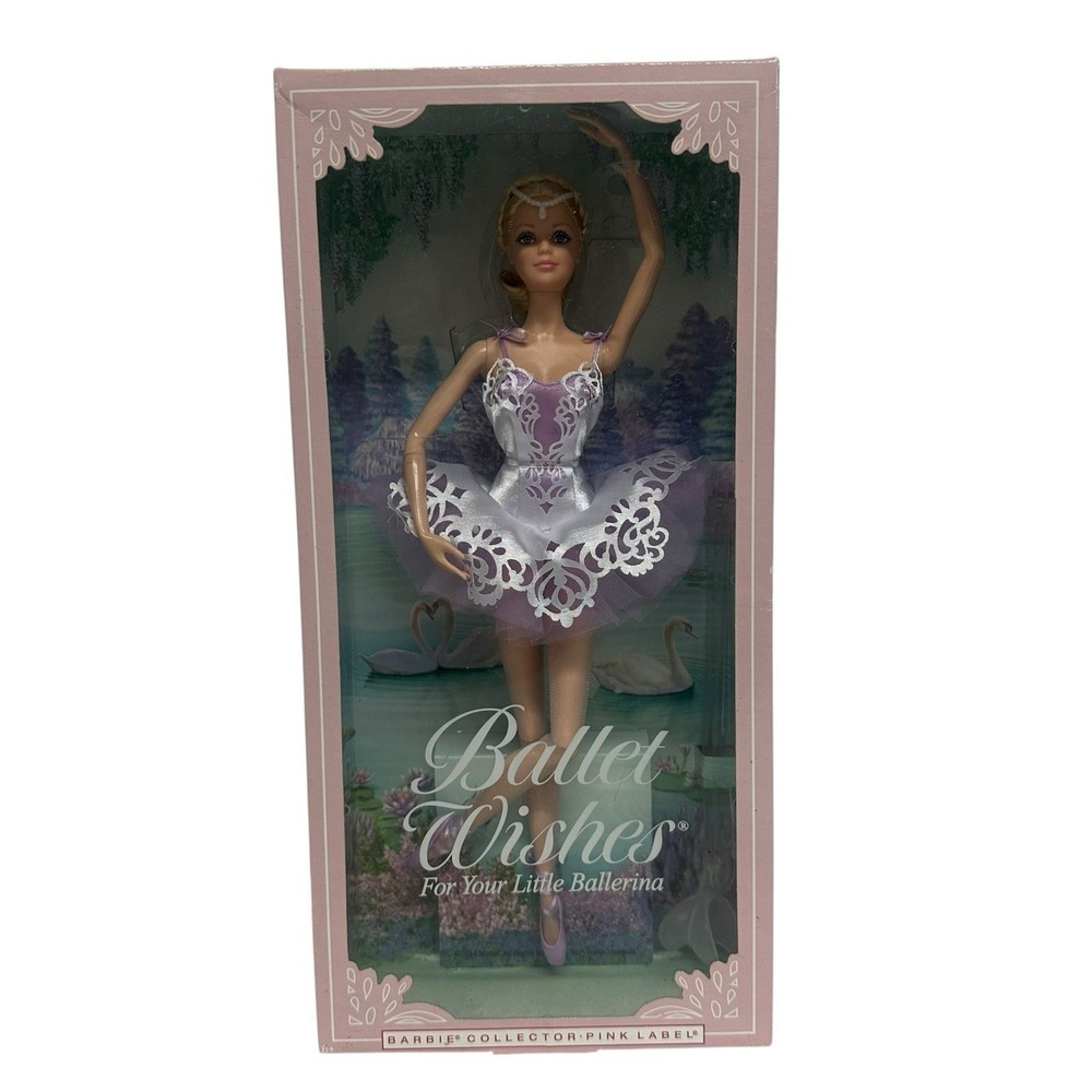 Barbie Ballet Wishes Doll 2015 Pink Label CGK90 Lavender Tutu Ballerina